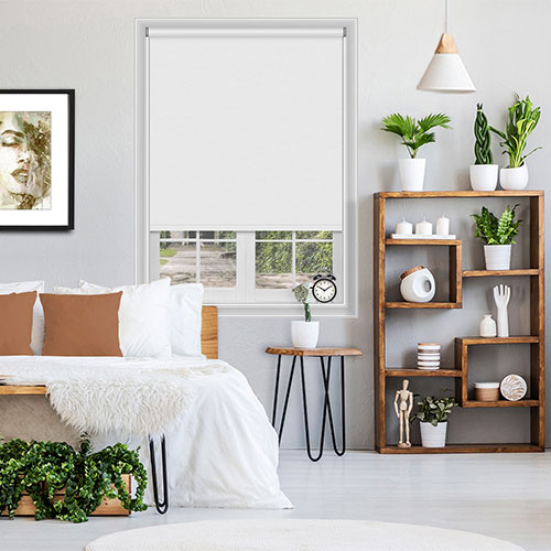 Bella Snow Prime Blackout Lifestyle Roller blinds