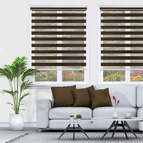 Rift Coffee Day & Night Lifestyle Roller blinds