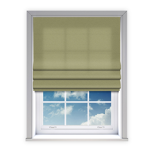 Cicely Sage Lifestyle Roman blinds