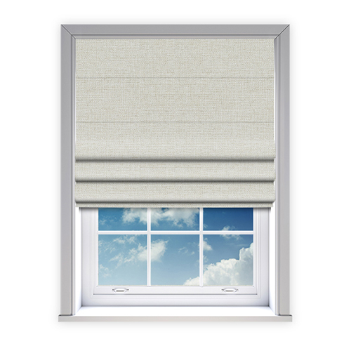 Hartley Pearl Blockout Lifestyle Roman blinds