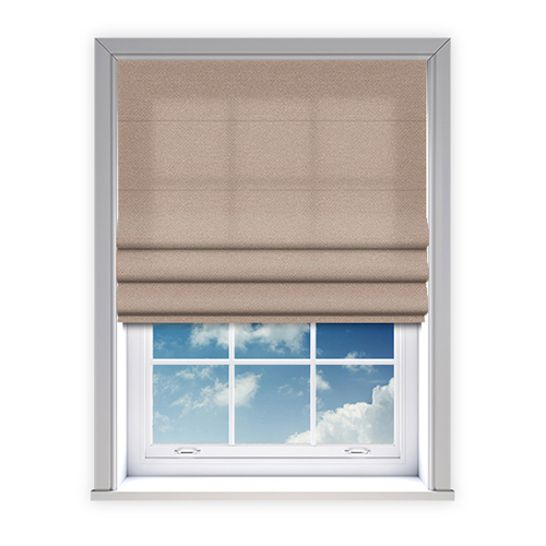 Oxley Pebble Lifestyle Roman blinds