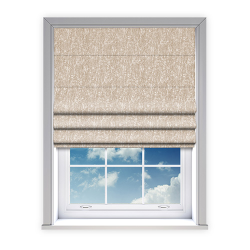 Dakar Sandstone Lifestyle Roman blinds