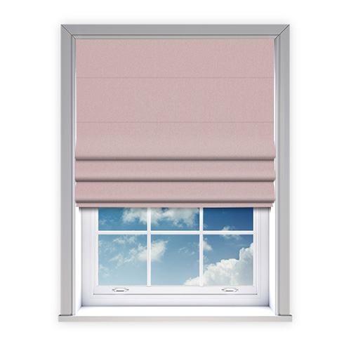 Haven Powder Lifestyle Roman blinds