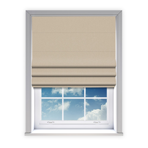 Haven Vanilla Lifestyle Roman blinds