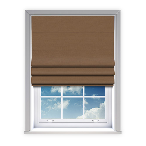 Lumi Mink Lifestyle Roman blinds