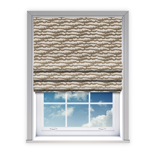 Nomad Sandstone Lifestyle Roman blinds