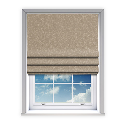 Sculpt Stone Lifestyle Roman blinds