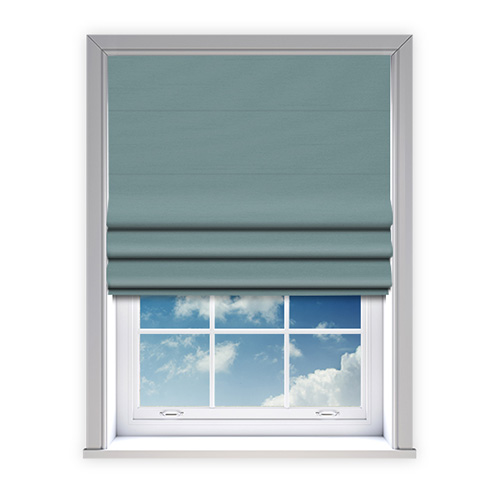 Trace Azure Lifestyle Roman blinds