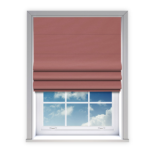 Trace Rose Lifestyle Roman blinds