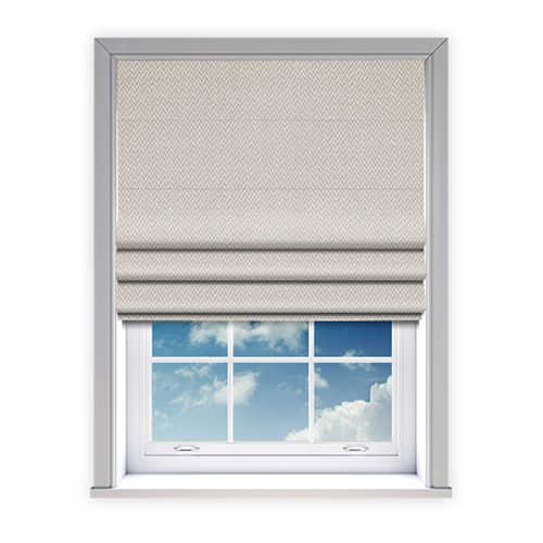 Verve Ivory Lifestyle Roman blinds