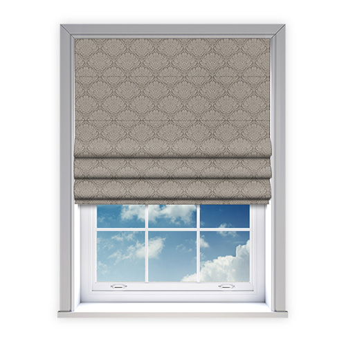 Arturo Porcelain Lifestyle Roman blinds