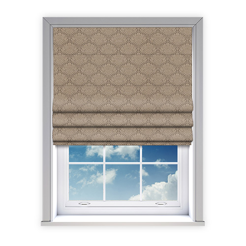 Arturo Truffle Lifestyle Roman blinds