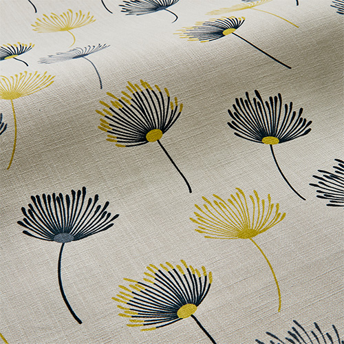 Calista Citrus Roman blinds