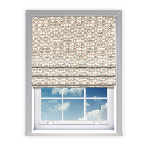 Cami Rose Lifestyle Roman blinds