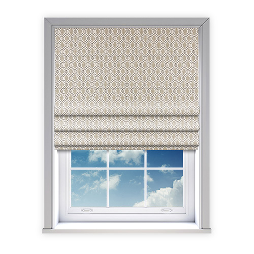 Cami Sand Lifestyle Roman blinds