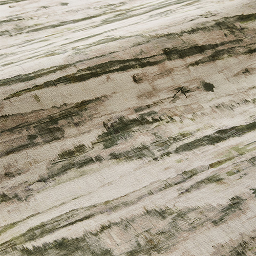 Canvas Moss Roman blinds