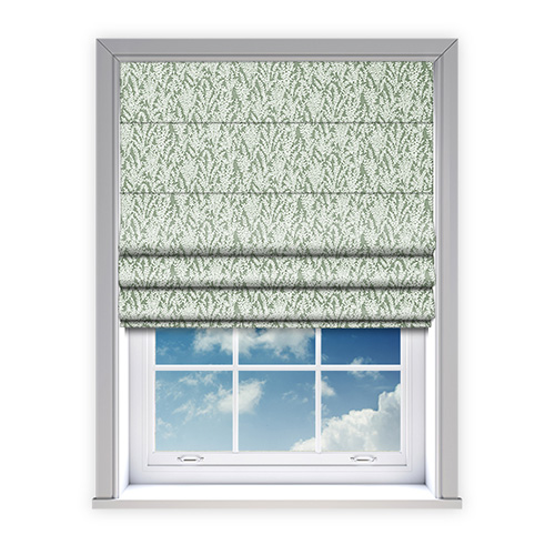Kairo Pistachio Lifestyle Roman blinds