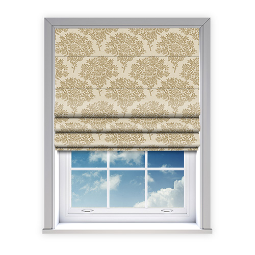 Lorcan Oyster Lifestyle Roman blinds