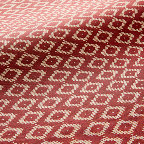 Lovella Red Roman blinds