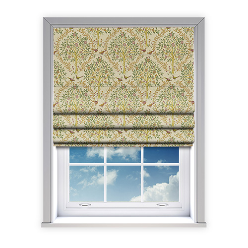 Pavo Muscovado Lifestyle Roman blinds