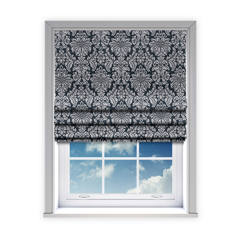 Riva Ink Lifestyle Roman blinds