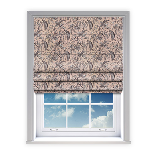 Vibenna Blush Lifestyle Roman blinds