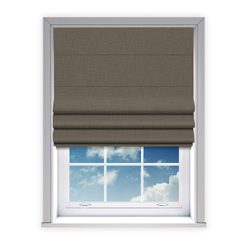 Lora Biscuit Lifestyle Roman blinds