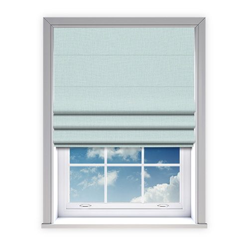 Lora Duck Egg Lifestyle Roman blinds