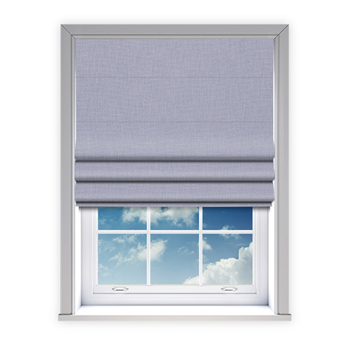 Lora Lilac Lifestyle Roman blinds
