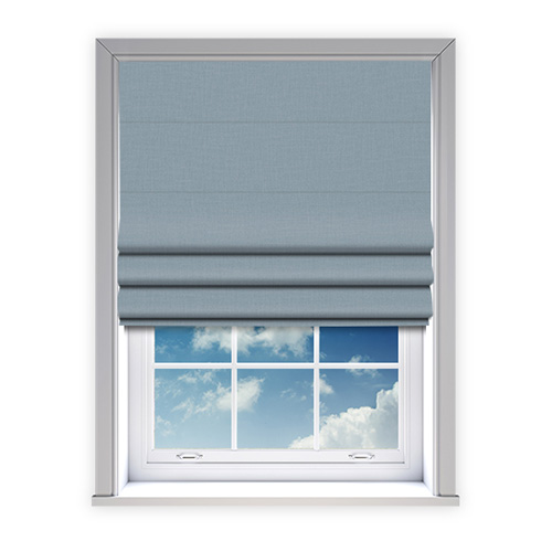 Lora Sky Lifestyle Roman blinds
