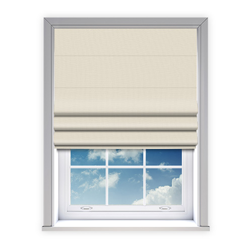 Lorenzo Ivory Lifestyle Roman blinds