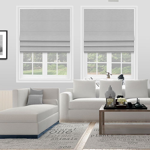 Ambience Pewter Lifestyle Roman blinds