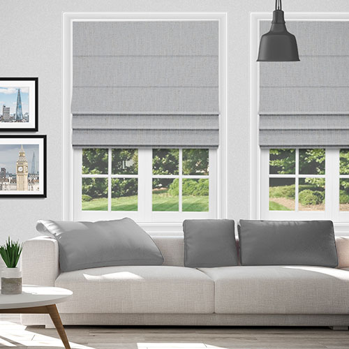 Linaria Greige Lifestyle Roman blinds