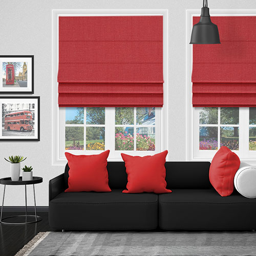Linaria Punch Lifestyle Roman blinds