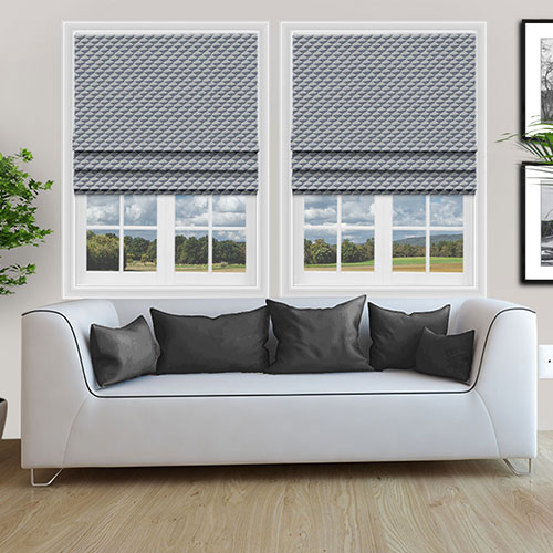 Mode Silver Lifestyle Roman blinds