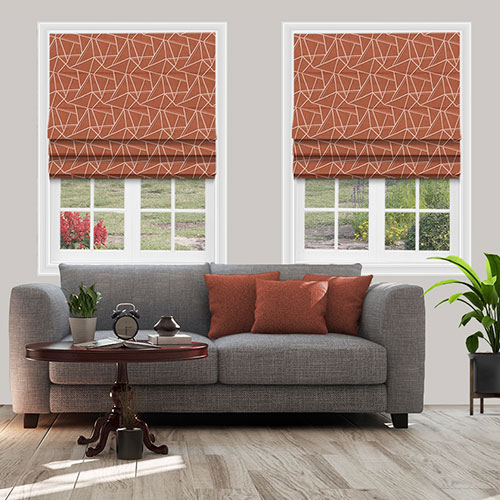 Perspective Ember Lifestyle Roman blinds
