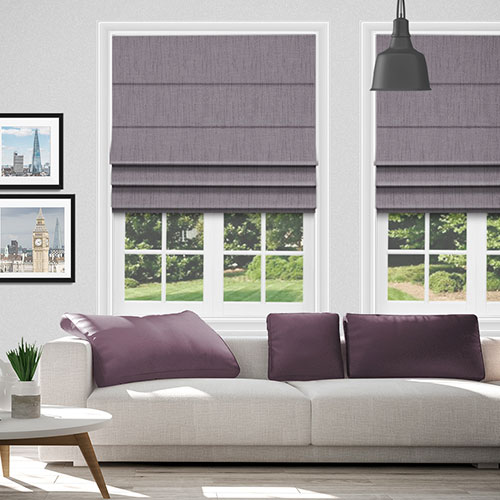 Newcombe Thistle Lifestyle Roman blinds