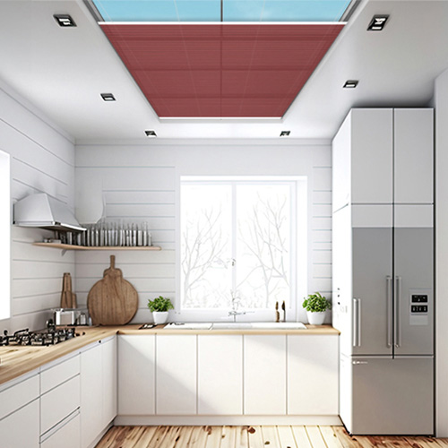 Dimout Red Lifestyle Roof Blinds