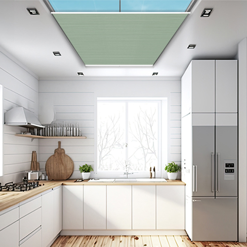 Blackout Elan Pine Duette Lifestyle Roof Blinds