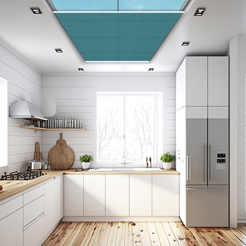 Elan Deep Balsam Duette Lifestyle Roof Blinds