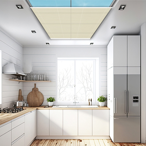 Elan Sand Stone Duette Lifestyle Roof Blinds