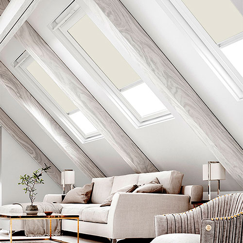 Como Tranquil Blockout Lifestyle FAKRO Skylight Blinds