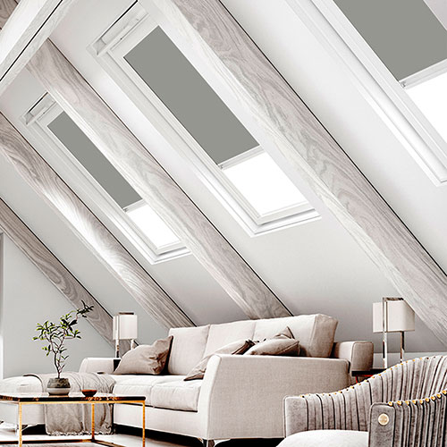 Key Light Window Bella Tropez Blockout - Keylite Skylight Blind