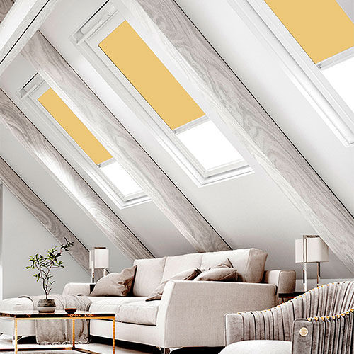 Bella Amalfi Blockout Lifestyle Blinds4UK for VELUX Blinds