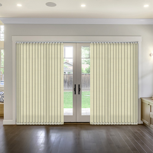 Thermal Beige Vertical Lifestyle Thermal Blinds