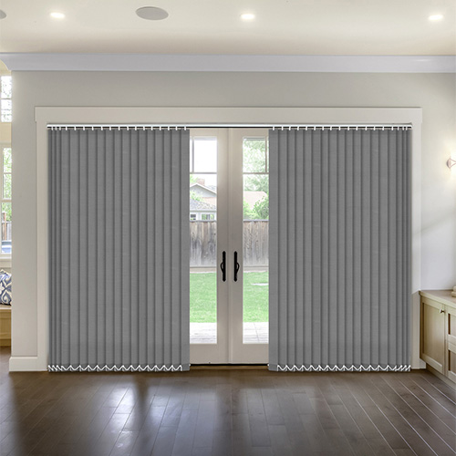 Thermal Grey Vertical Lifestyle Thermal Blinds