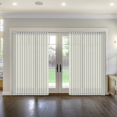 Thermal Vanilla Vertical Lifestyle Thermal Blinds