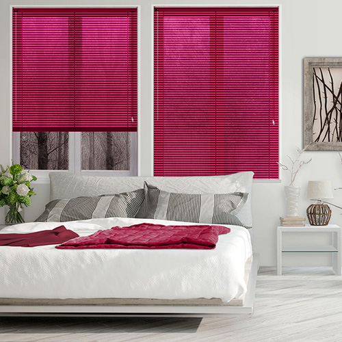 Cerise Pink Lifestyle Venetian blinds