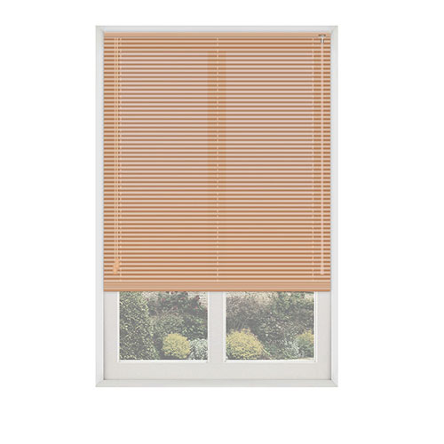Brushed Copper 25mm Aluminium Lifestyle Venetian blinds