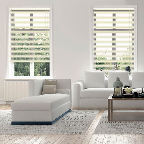 Champagne 25mm Aluminium Lifestyle Venetian blinds